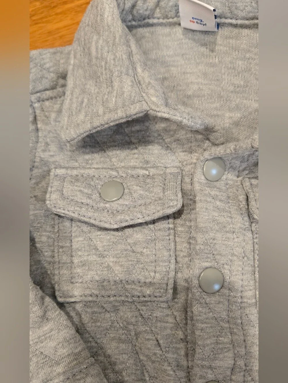 Old Navy Long Sleeve Button Down Quilted Sweater Jacket